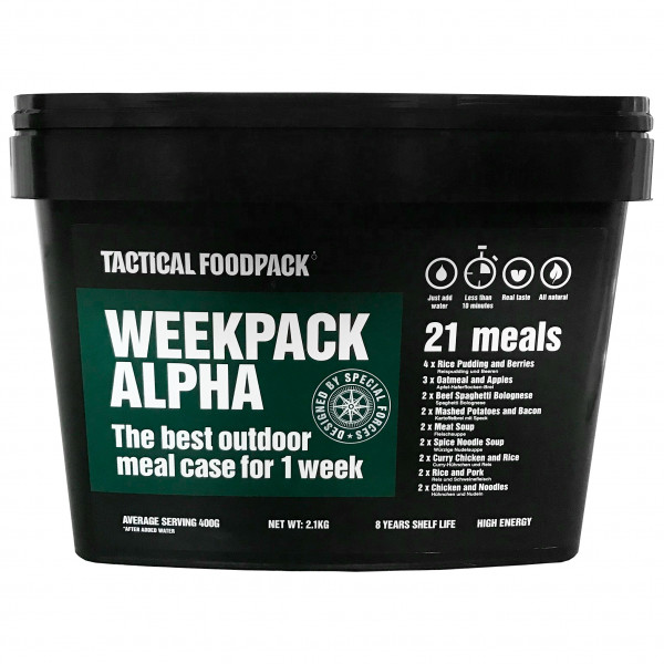 TACTICAL FOODPACK - Weekpack Alpha