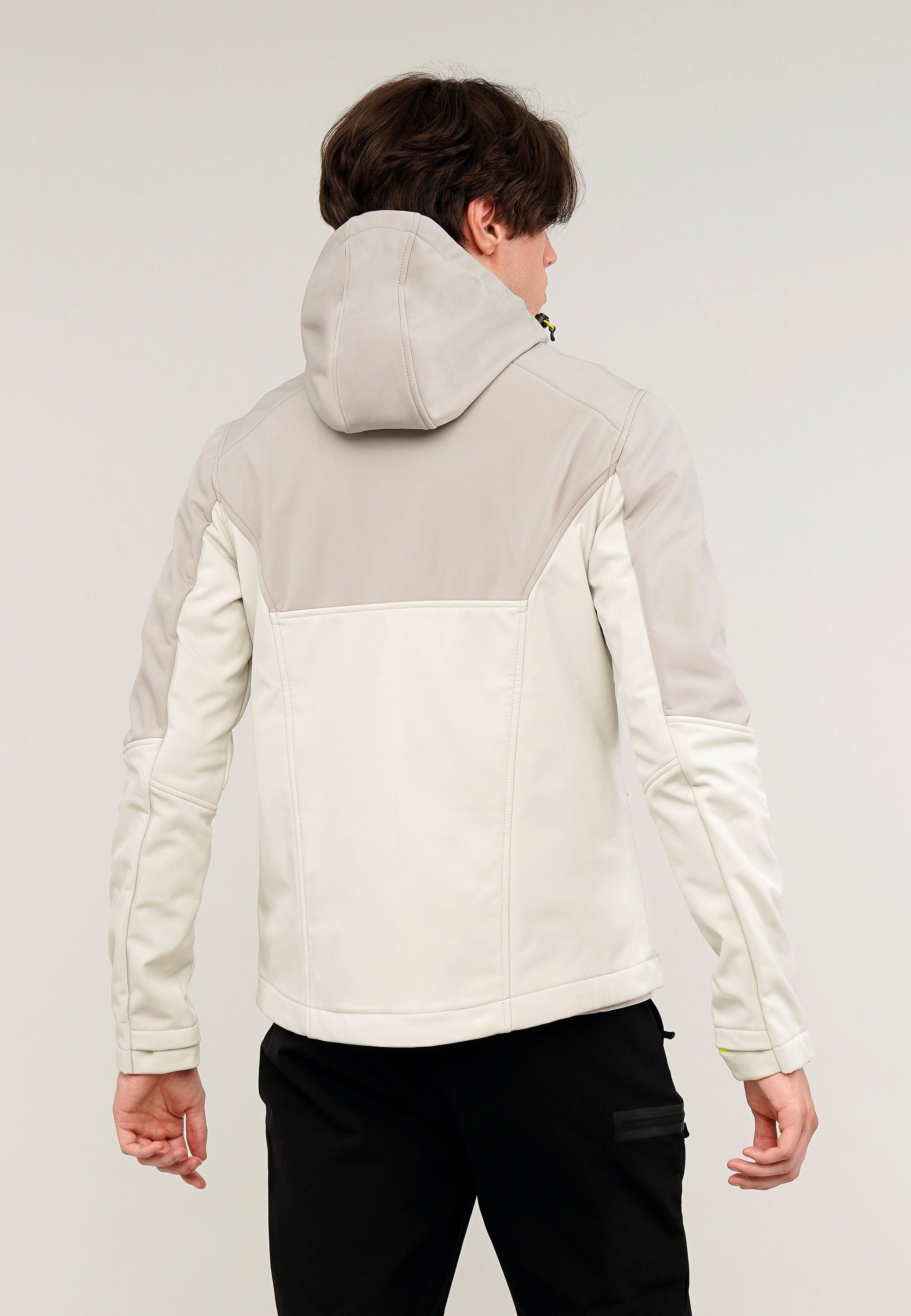 GIORDANO Softshelljacke Silvermark by G-Motion Teflon mit wasser- und windabweisender Funktion
