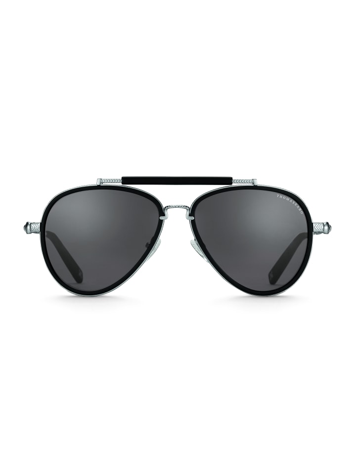 Thomas Sabo Sonnenbrille in silber, schwarz günstig kaufen