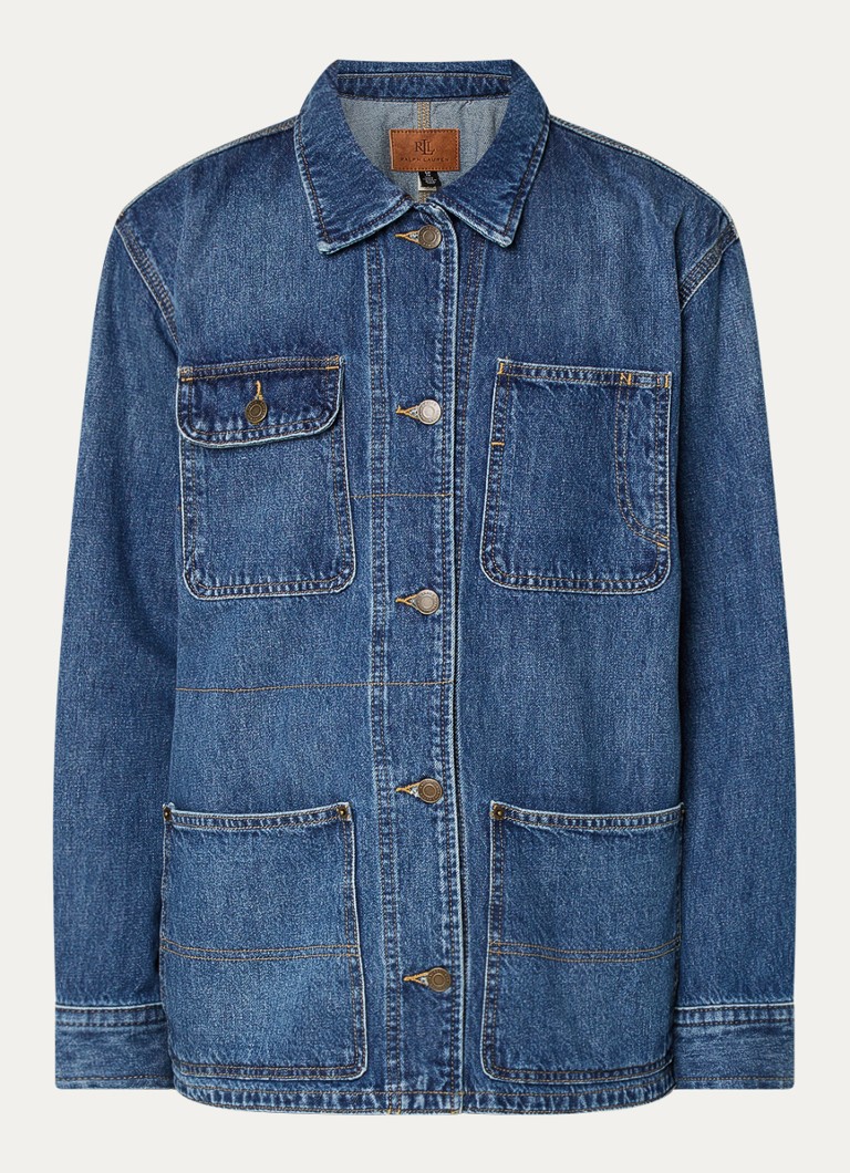 Chaqueta vaquera Ralph Lauren con bolsillos aplicados