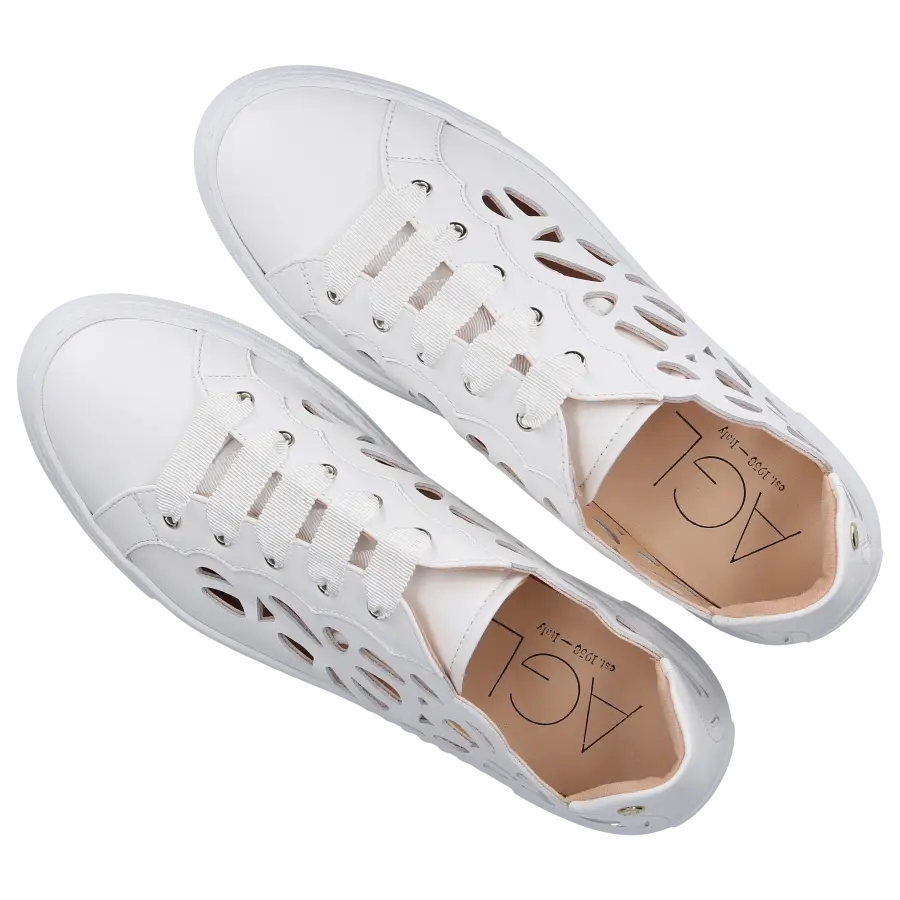 AGL Attilio Giusti Leombruni - Sneaker low D925249 Kalbsleder - weiß