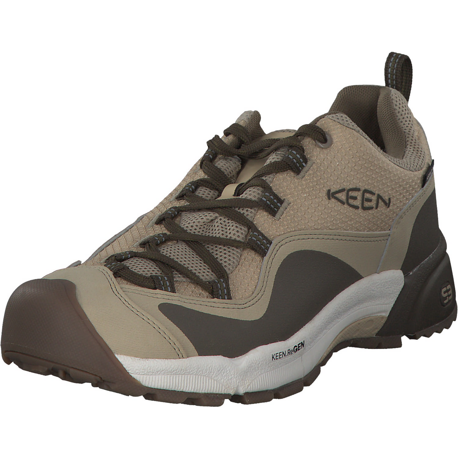 Keen Wasatch Crest WP 1026196, Trekkingschuhe, Damen, safari/timberwolf