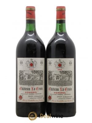 Château la Croix  1982 - Lot de 2 Magnums