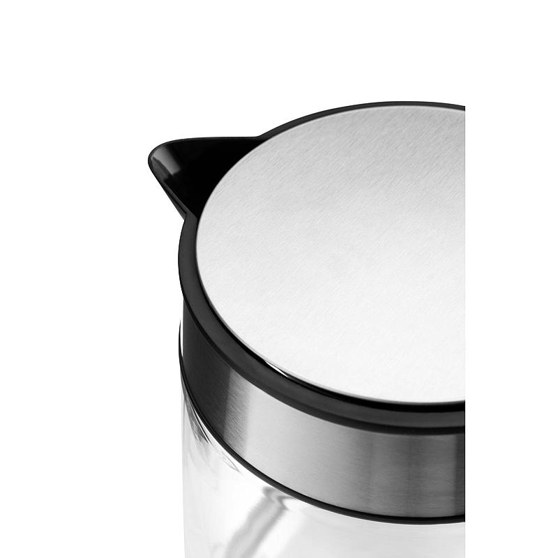 Cuisine Vannkoker 1,7 l, glass/stål, Cuisine