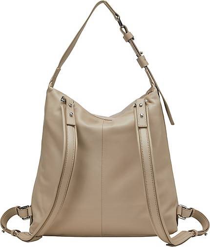 Marc O'Polo 2in1 Rucksack mit Veloursleder-Front