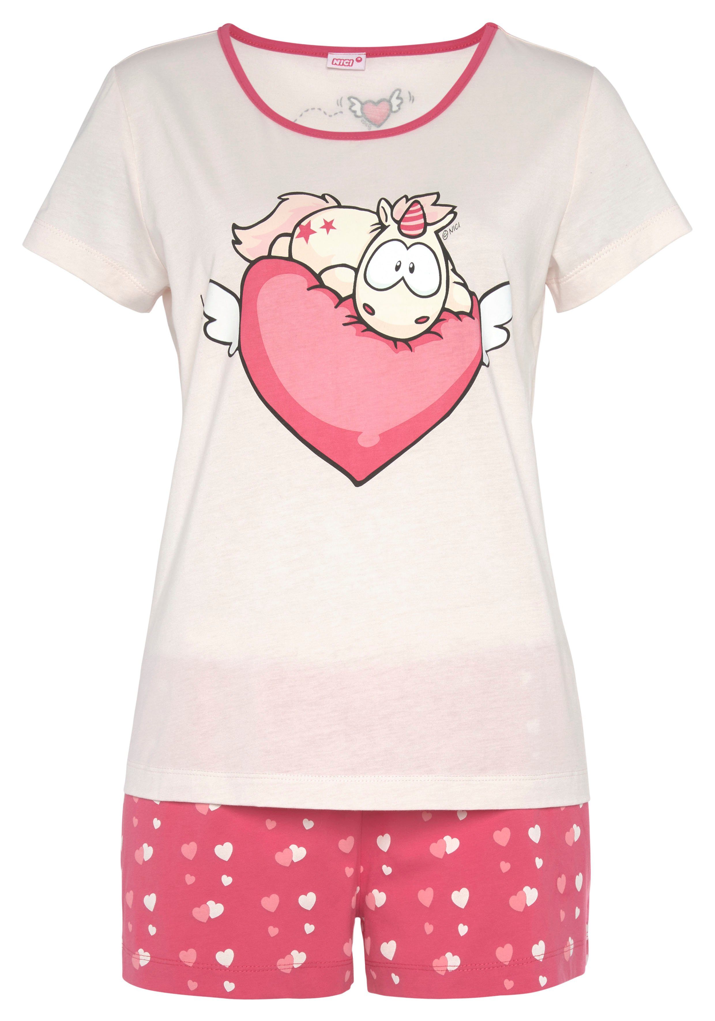 Nici Pyjama (2 tlg) mit Comic-Print