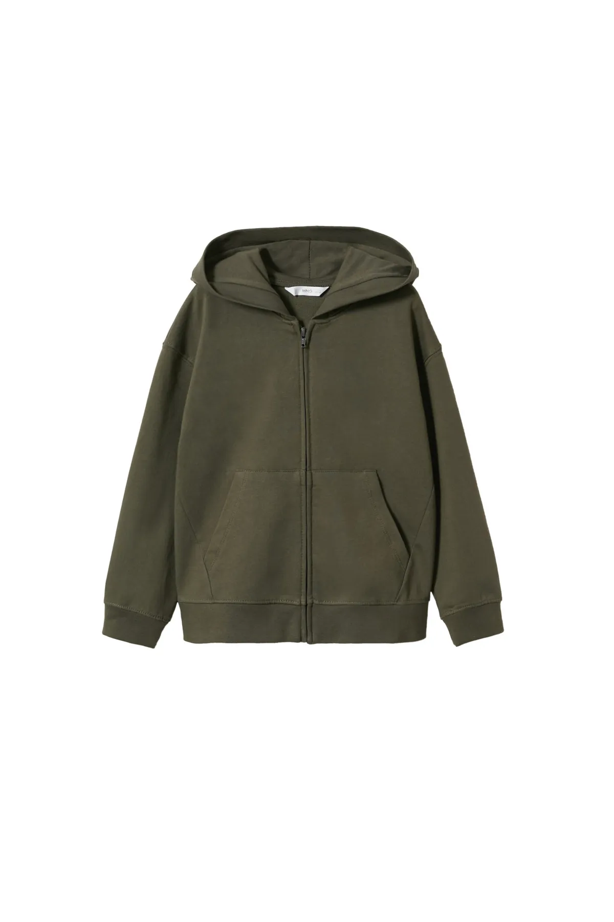 MANGO Kids  Dunkelkhakifarbenes Sweatshirt für Jungen