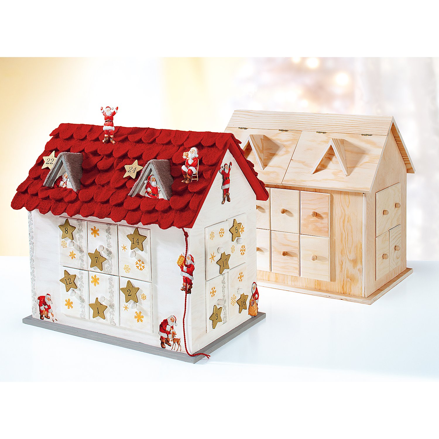Adventskalender-Zahlen 