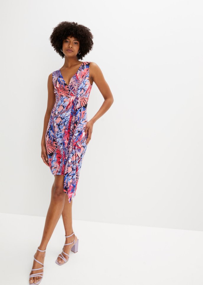 Kleid mit Schlitz