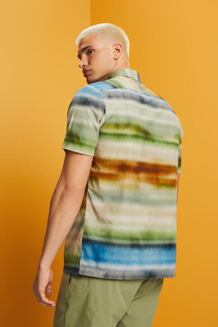 Button-Down-Hemd mit Print