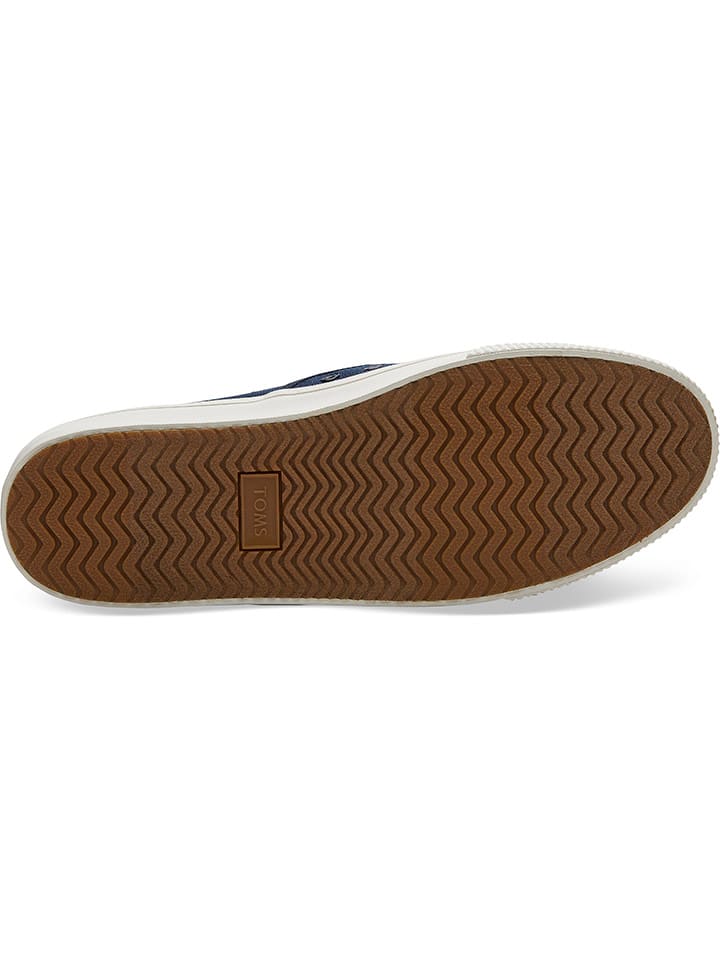 TOMS Slipper in Dunkelblau günstig kaufen