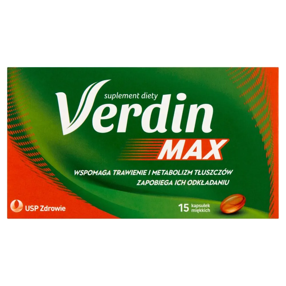 Verdin Max, dodatak prehrani za podršku probavi, kapsule