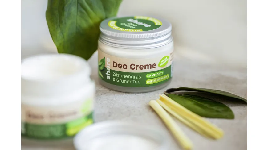 share Deocreme Zitronengras & grüner Tee 50 ml