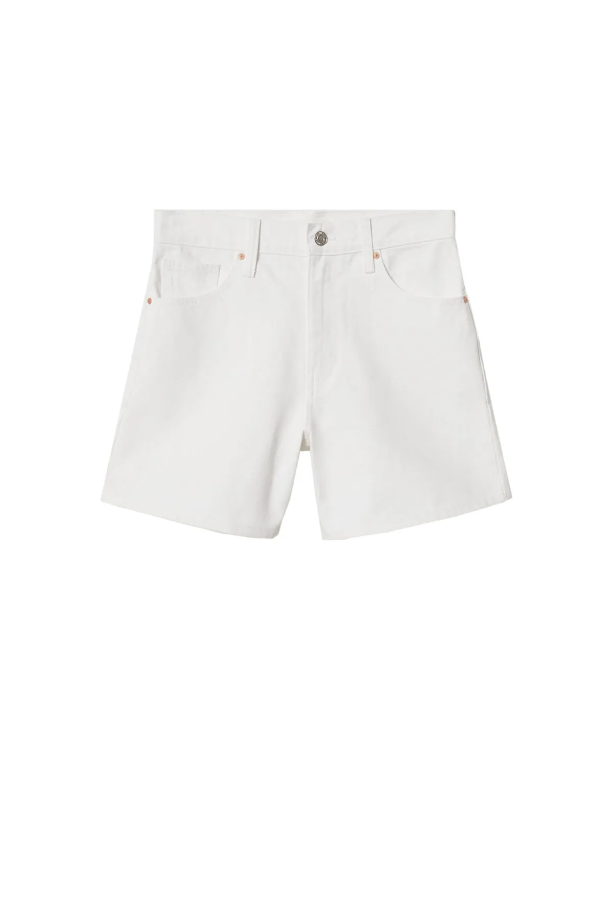 MANGO  Weiße Damen-Shorts und Bermuda 37061501