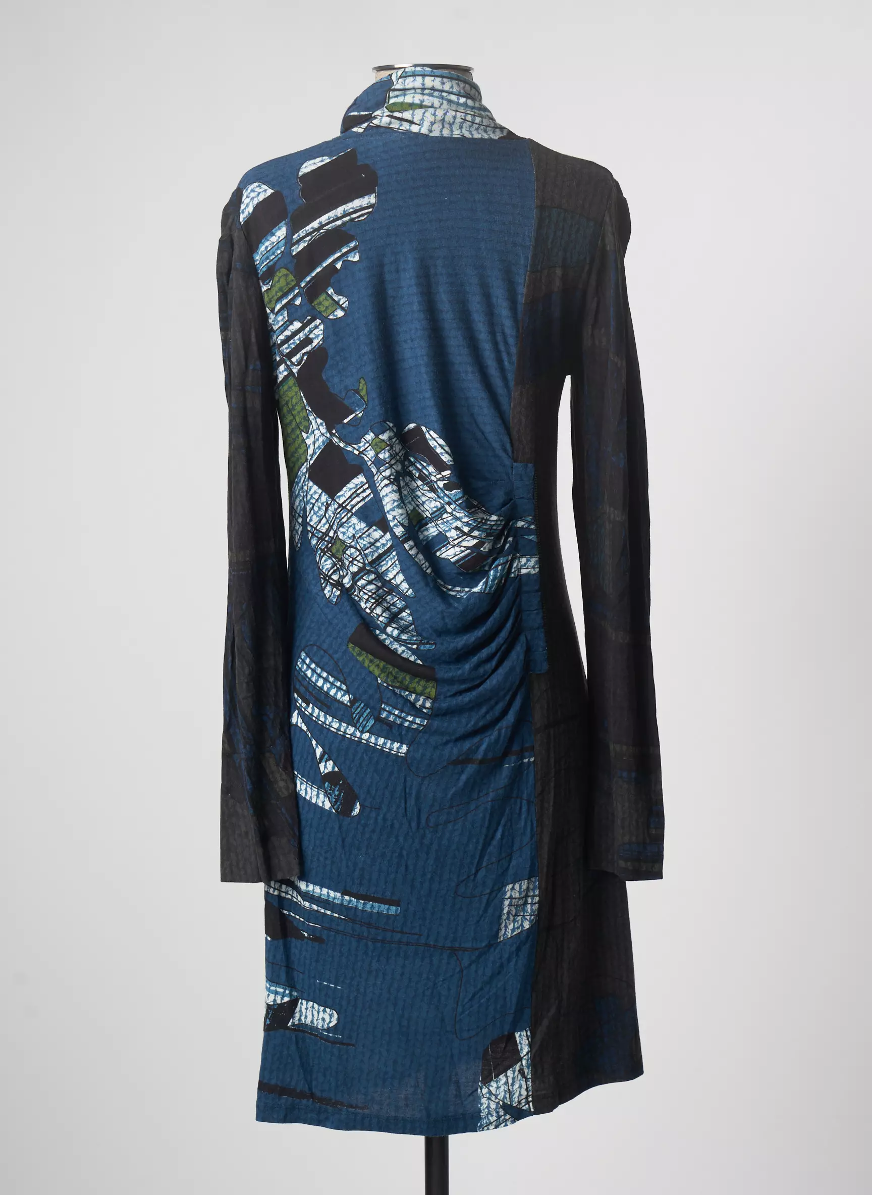 Sidecar Robes Mi Longues Femme couleur bleu