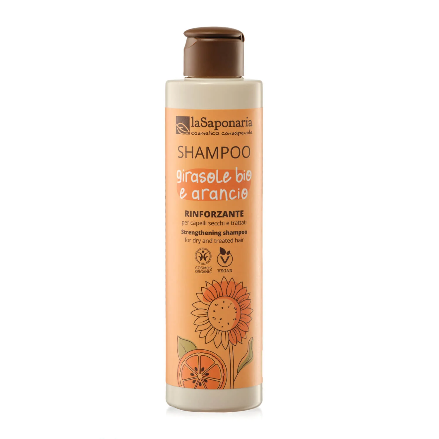 Șampon lichid cu floarea soarelui și portocală - Șampon întăritor