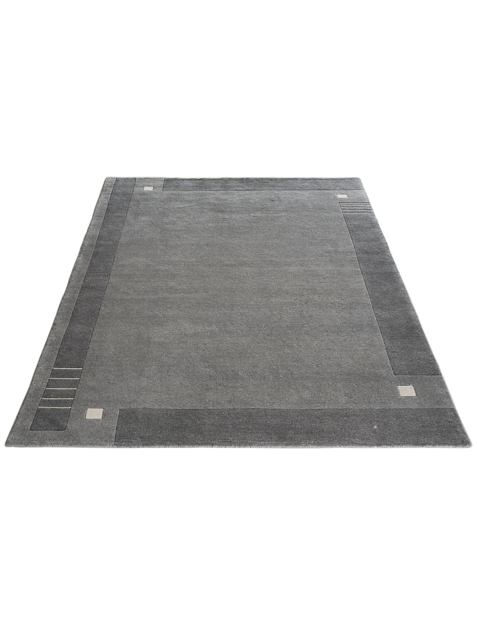 Pratappur Nepal-Teppich, Dark Grey
