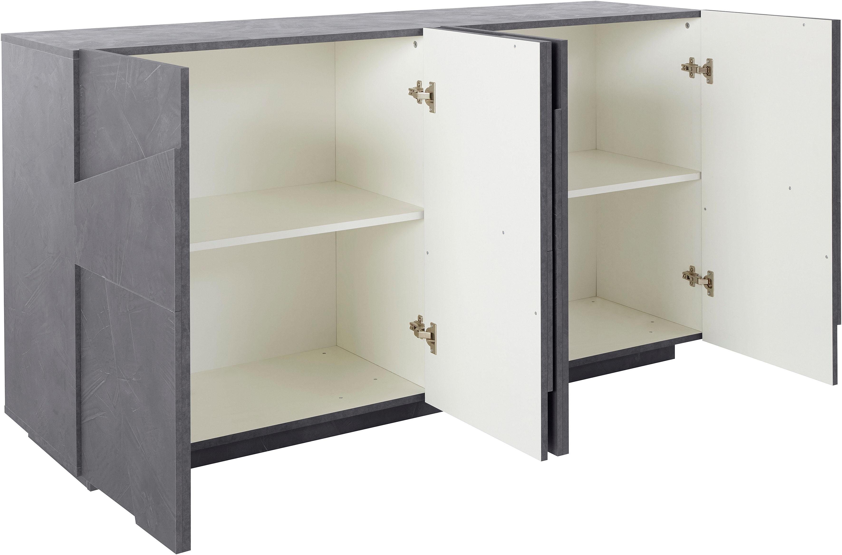 Tecnos Sideboard PING, Breite 162,5 cm