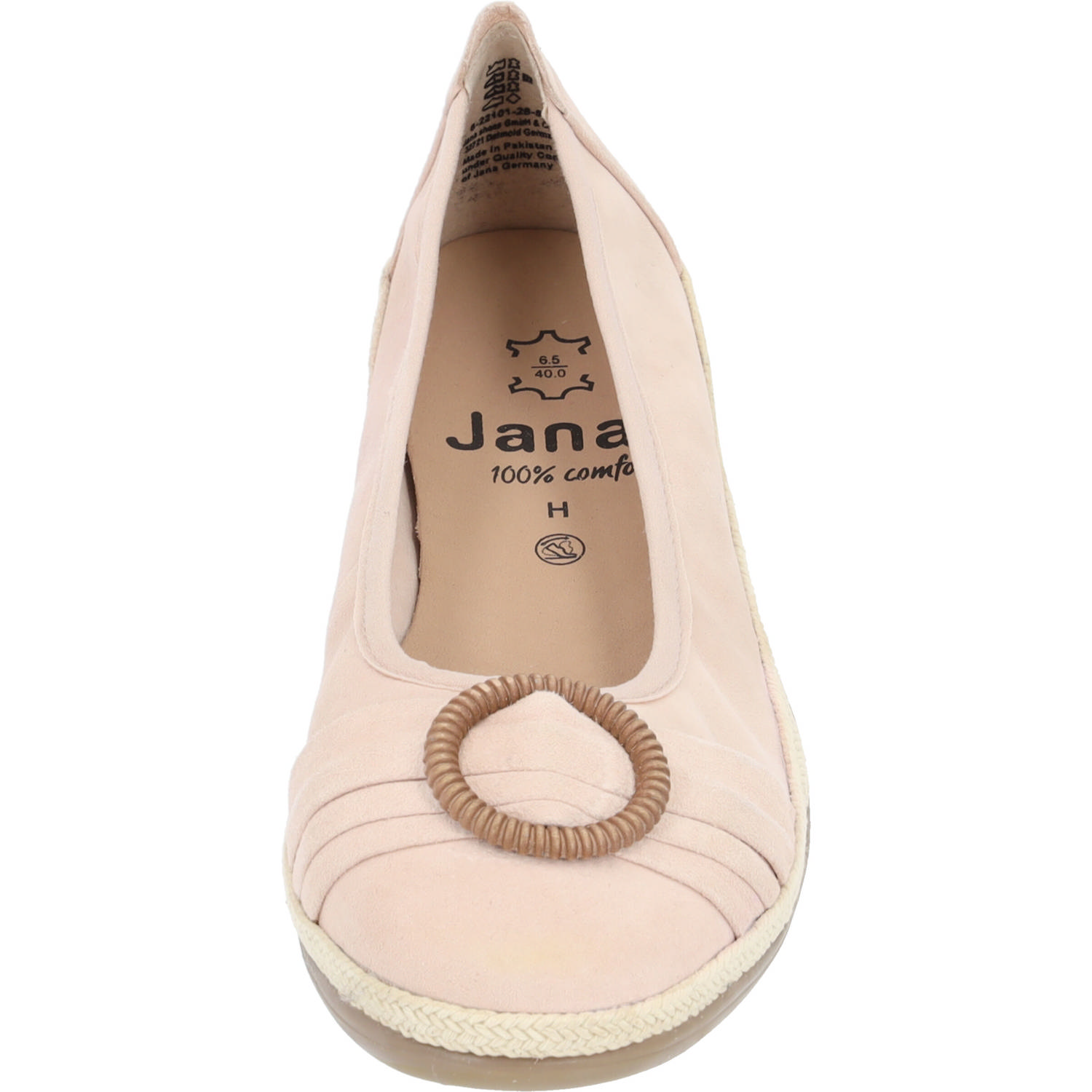 Jana Shoes 22101, Ballerinas, Damen, Rose