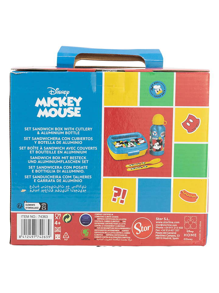 Disney Mickey Mouse 4tlg. Lunch-Set 