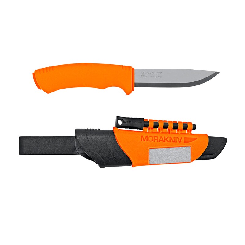 Morakniv Messer Bushcraft Survival His-Vis Orange