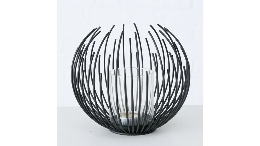 Boltze Windlicht Cylon schwarz