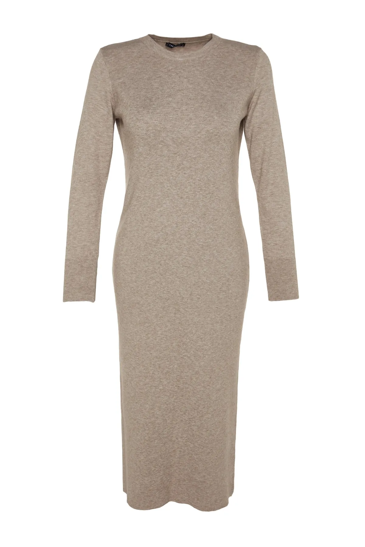 Trendyol Collection  Mink Maxi Knitwear Premium Garn/Spezialgarn Kleid TWOAW24EL00100