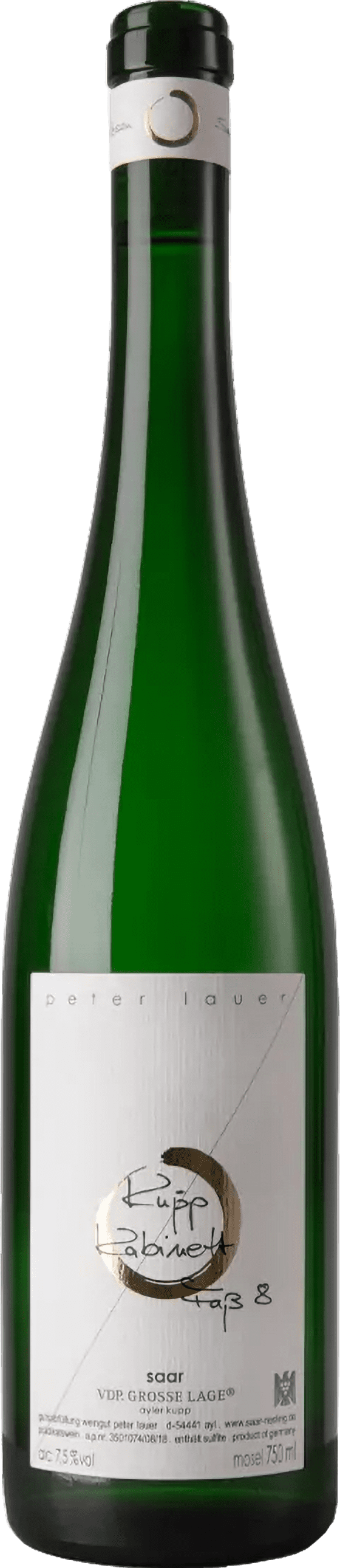 Peter Lauer: Riesling Ayler Kupp Faß 8 Kabinett Große Lage 2022