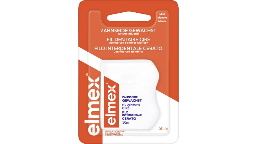 elmex Zahnseide gewachst 50 m