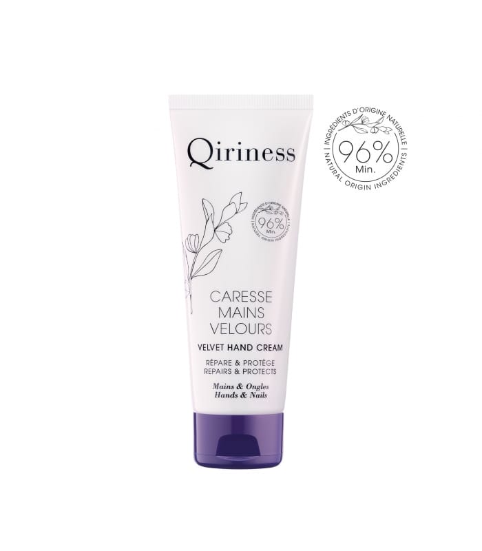 Qiriness-CARESSE MAINS VELOURS-Crème Mains Réparatrice & Protectrice