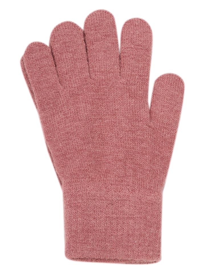 Minymo 3er-Set: Fingerhandschuhe in Hellbraun/ Dunkelrosa/ Creme günstig kaufen
