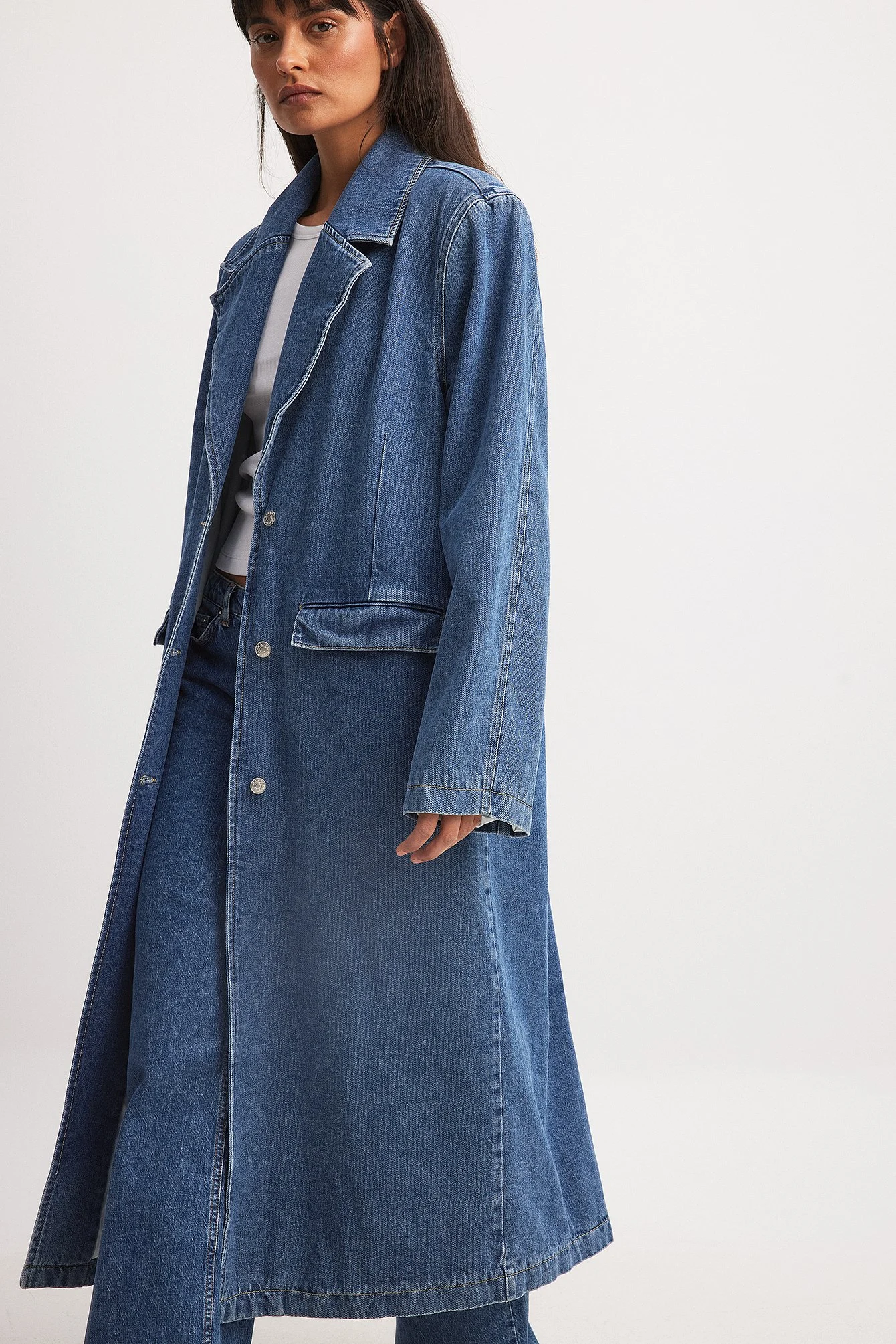 Denim-Blazer-Mantel