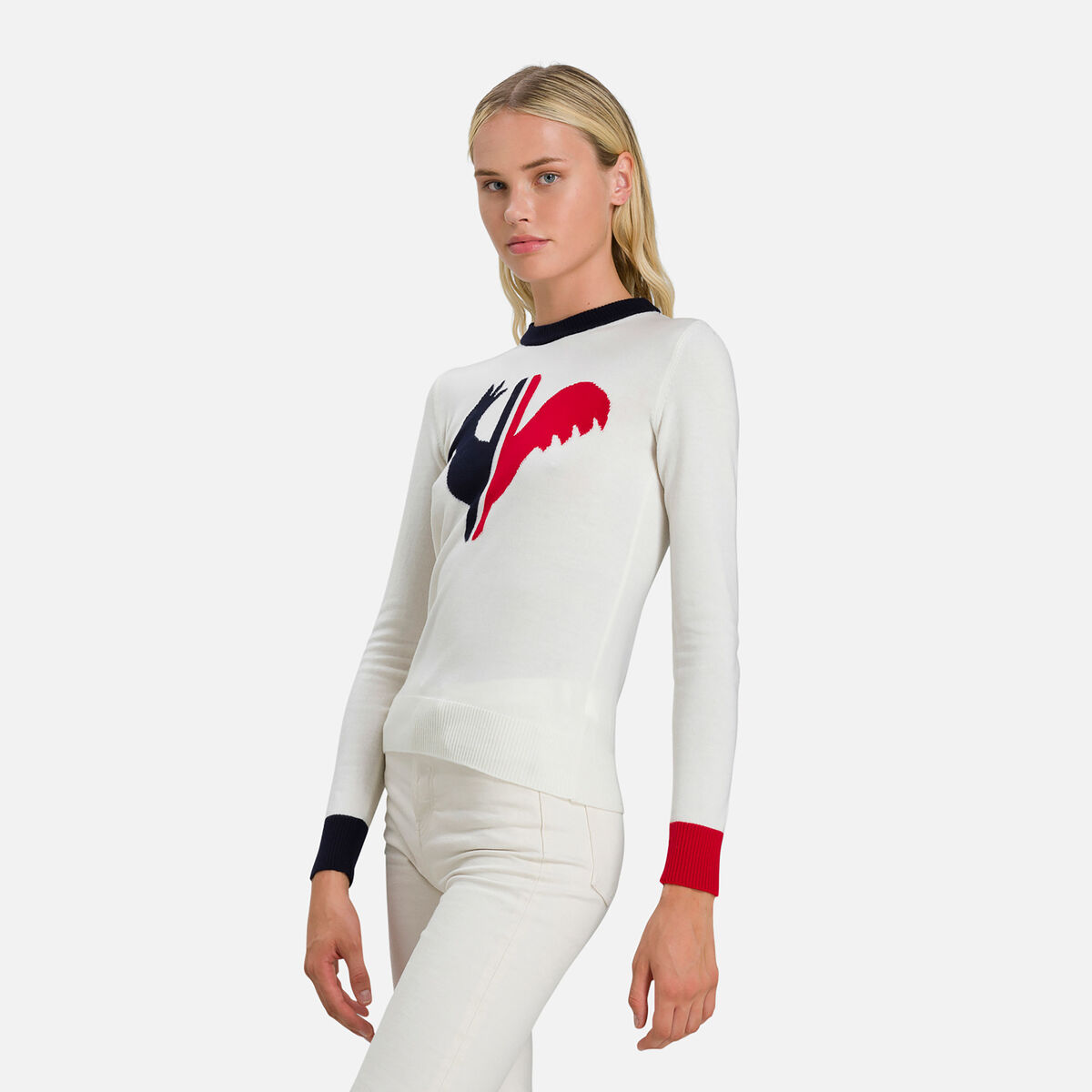 Damenpullover Alya mit Rundhalsausschnitt