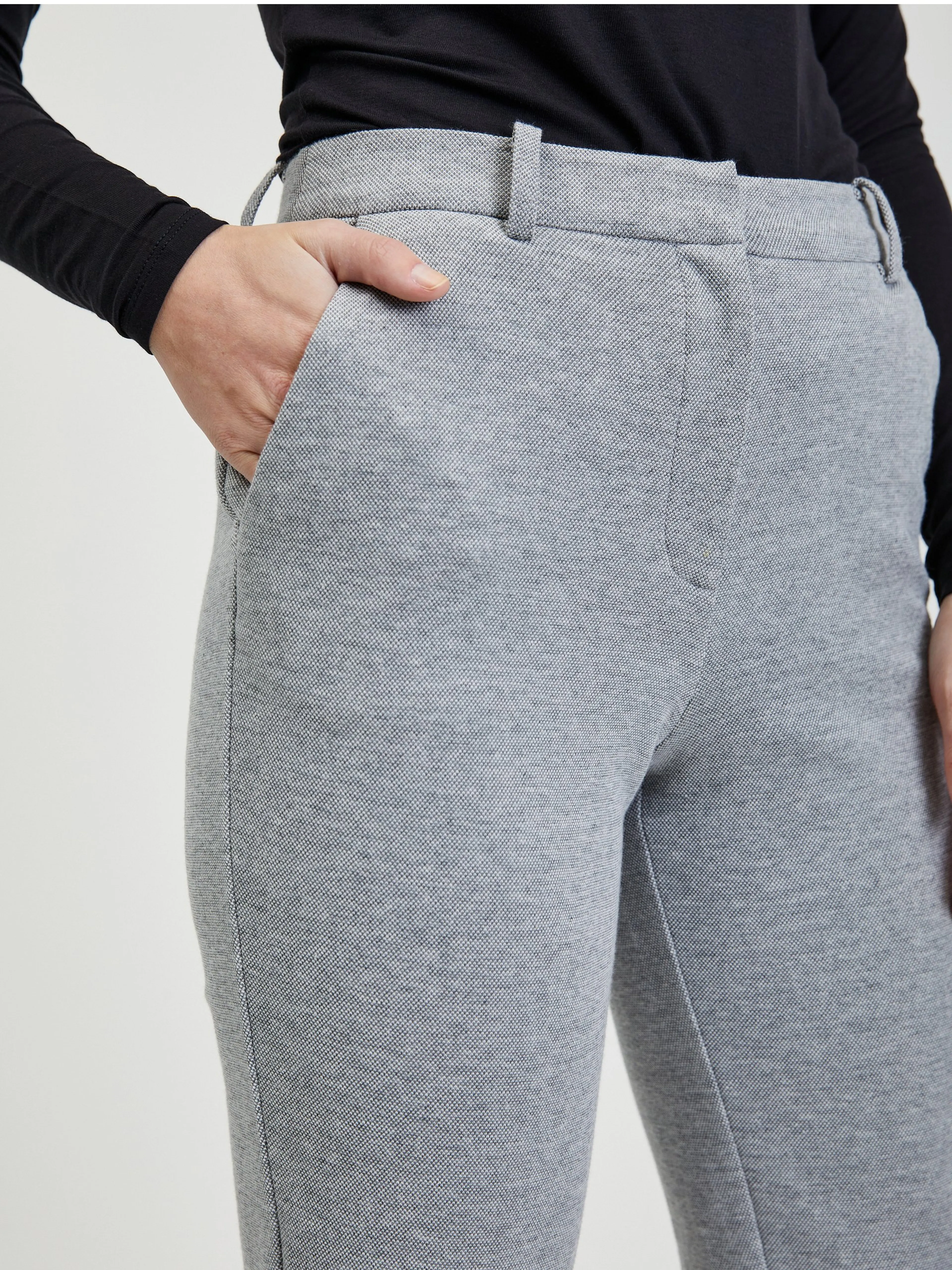 Hellgraue Damenhose ORSAY