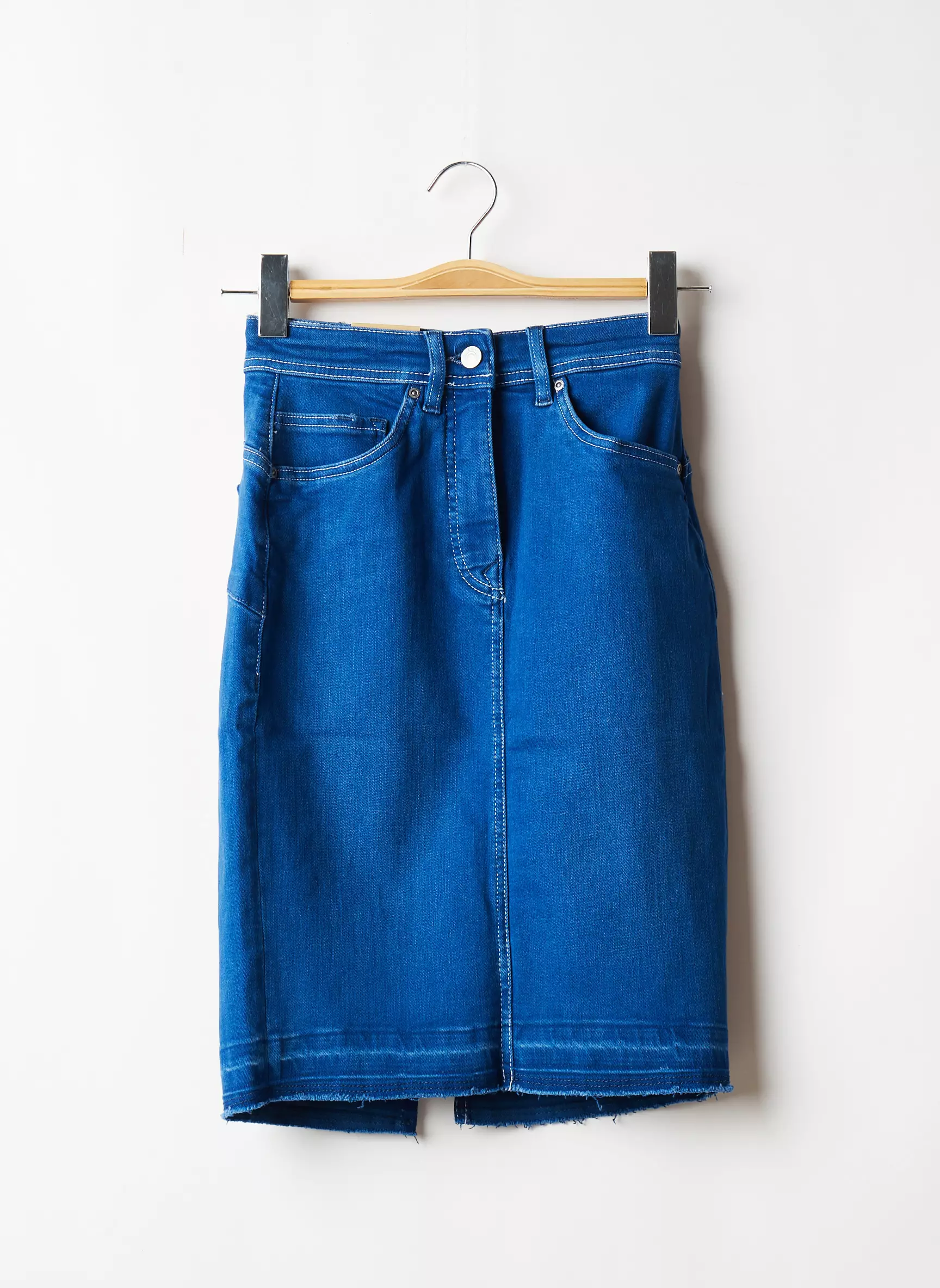 Salsa Jupes Mi Longues Femme couleur bleu