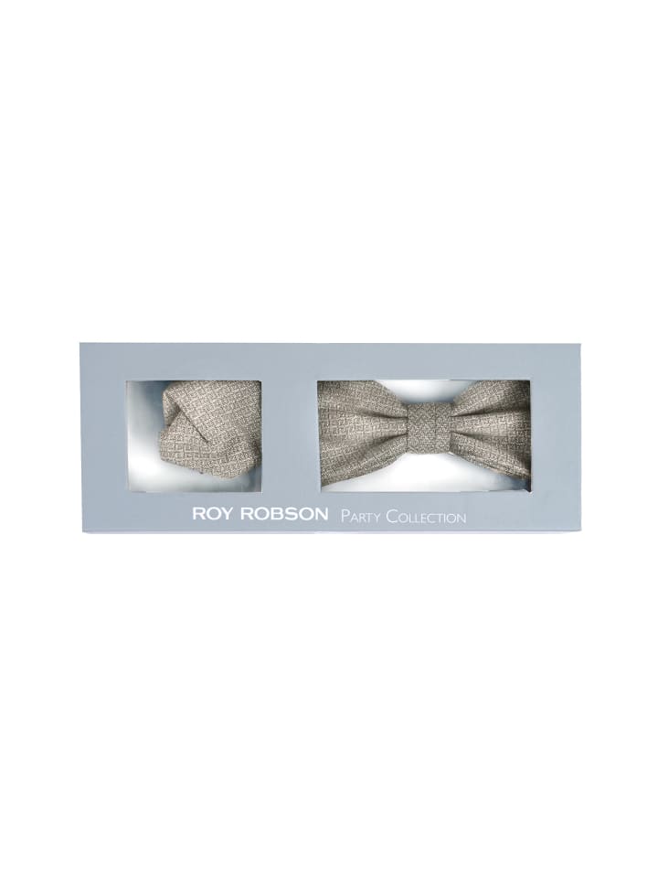 Roy Robson Fliege Fliegen Set in BRAUN günstig kaufen onesize