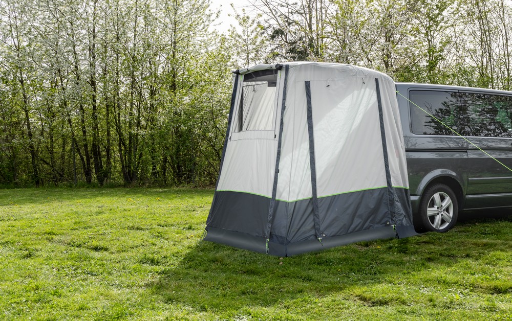 HC Garten & Freizeit Heck Vorzelt für Wohnwagen 200x150x200 cm