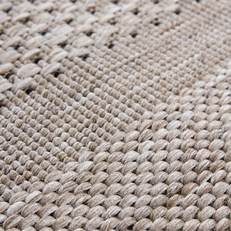 Kayoom Teppich Sweden - Halmstad Kaffee / Mais 80 cm x 150 cm