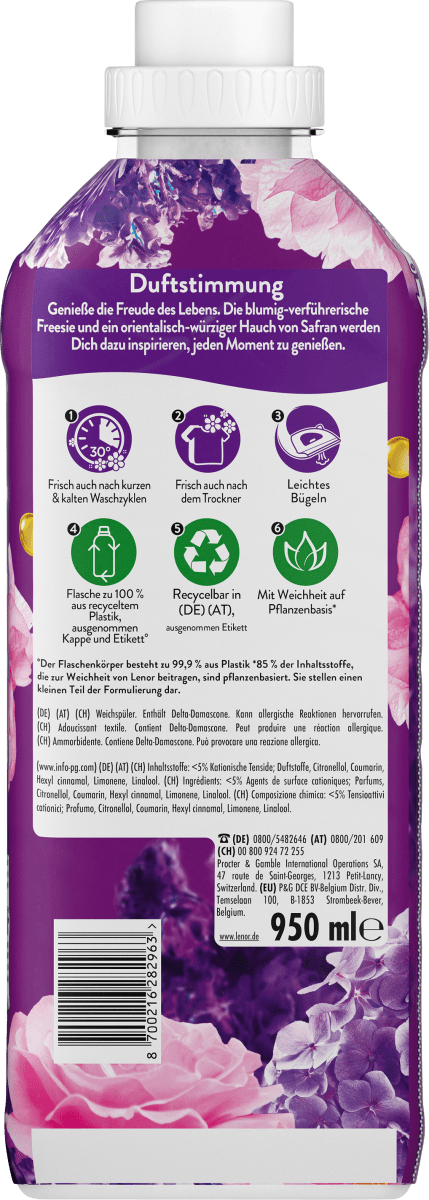 Weichspüler Blütentraum 38WL, 0,95 l