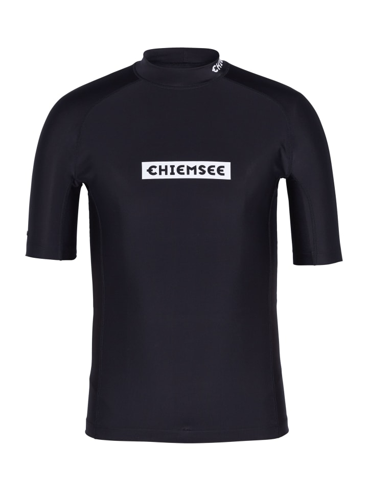 Chiemsee Badeshirt in Schwarz-Weiß günstig kaufen XS