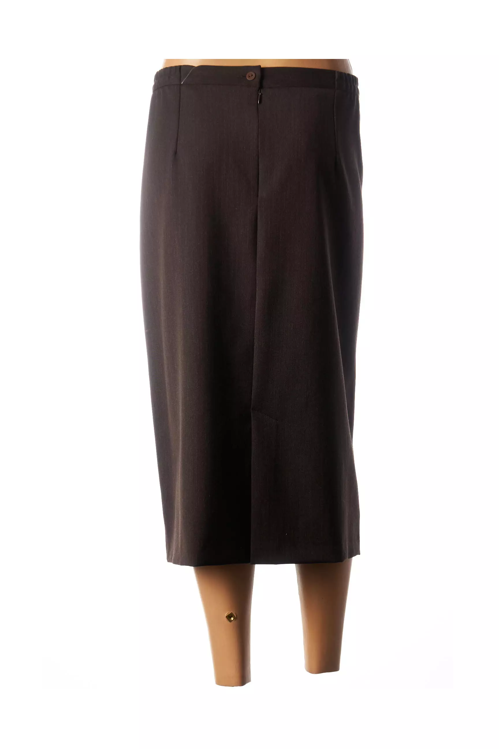 Gevana Jupes Mi Longues Femme couleur marron