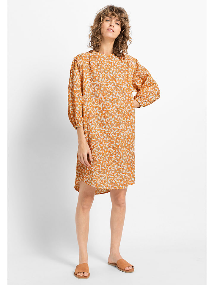 Hessnatur Kleid in Orange günstig kaufen