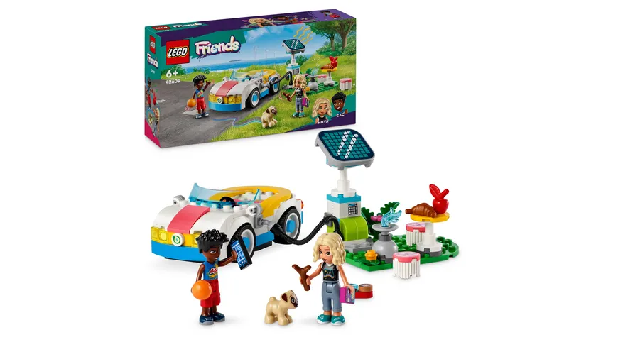 LEGO Friends 42609 E-Auto mit Ladestation