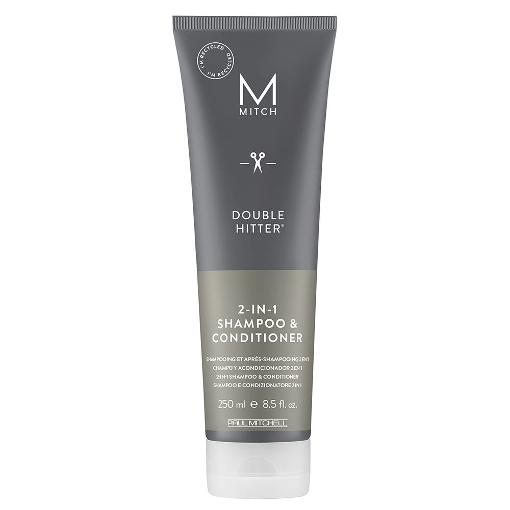 Paul Mitchell Mitch Double Hitter Shampoo & Conditioner 250 ml