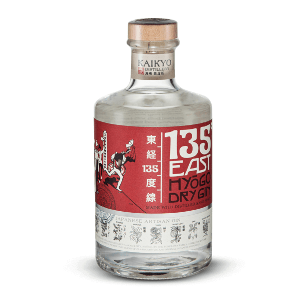 135° East Hyogo Dry Gin 42%
