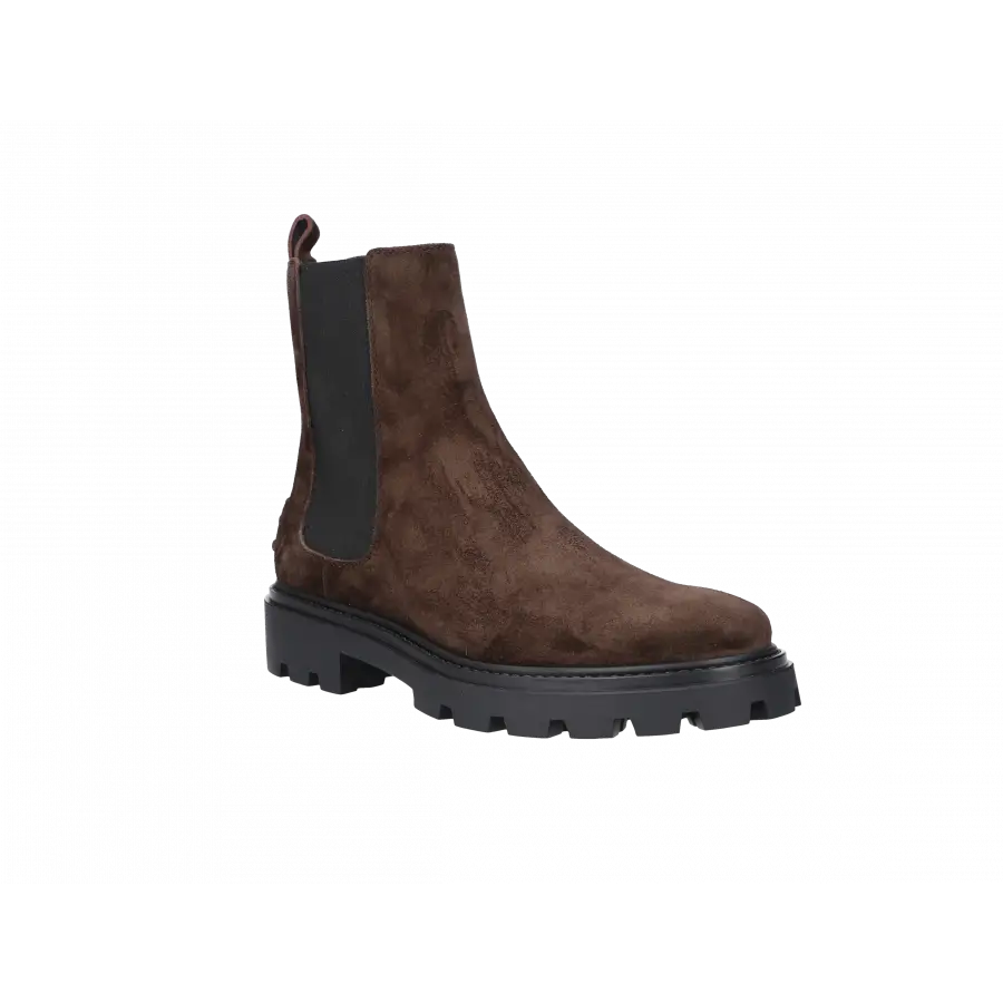 Tod's - Chelsea Boots W08J0 Veloursleder - braun