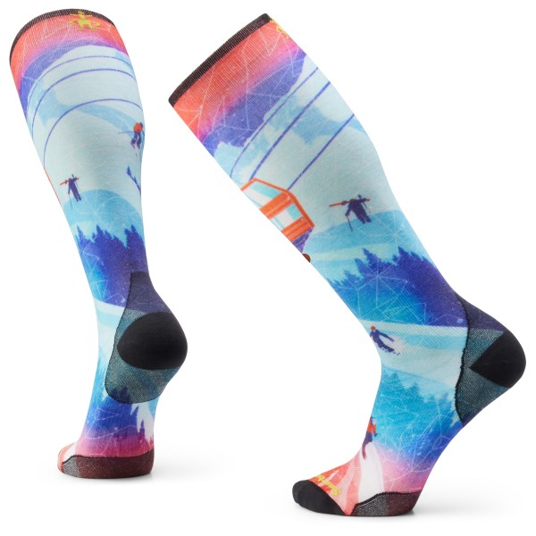 Smartwool - Ski Zero Cushion Ski Day Print OTC - Skisocken