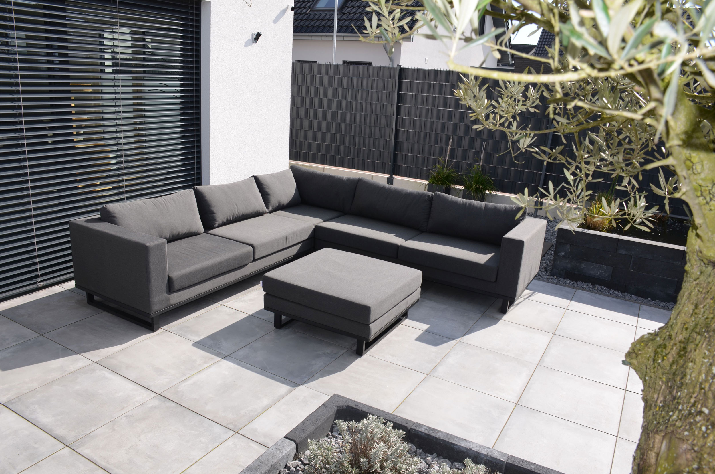 OUTDOORGartenlounge Set Sunbrella