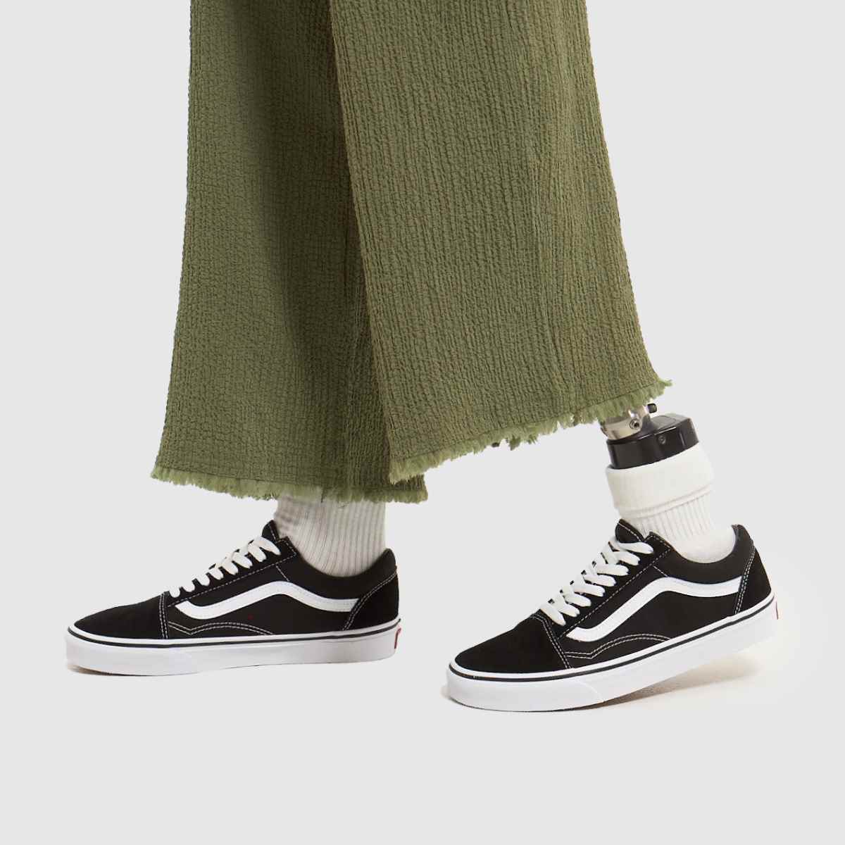 Vans Old Skool-sneakers i svart och vitt
