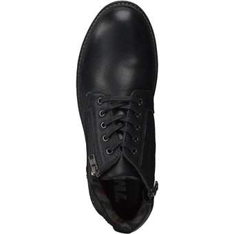 7MILES Schnürstiefelette in schwarz